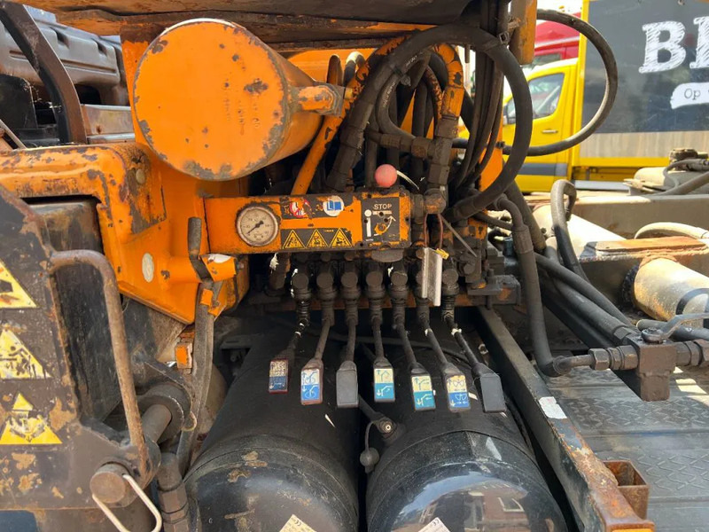 מזהיר, משאית מנוף MAN 33 FE 33.410 6X4 KRAAN + KIPPER EURO 2 BLADGEVEERD: תמונה 9