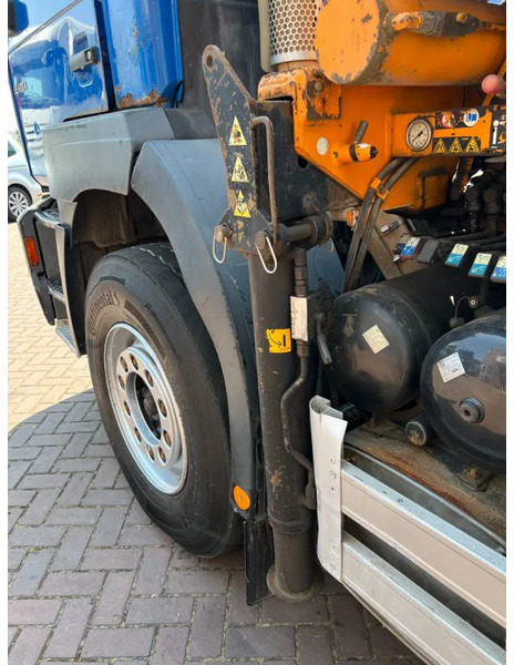 מזהיר, משאית מנוף MAN 33 FE 33.410 6X4 KRAAN + KIPPER EURO 2 BLADGEVEERD: תמונה 10