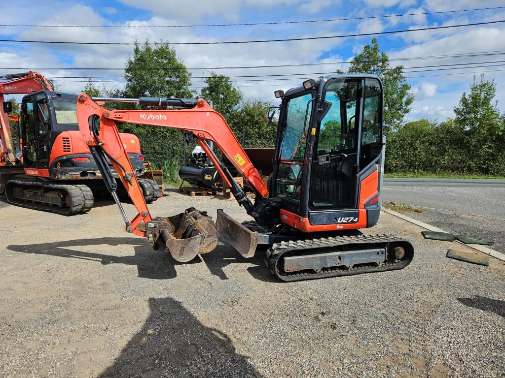 KUBOTA U 27-4 - מיני מחפר: תמונה 2 KUBOTA U 27-4 - מיני מחפר: תמונה 2