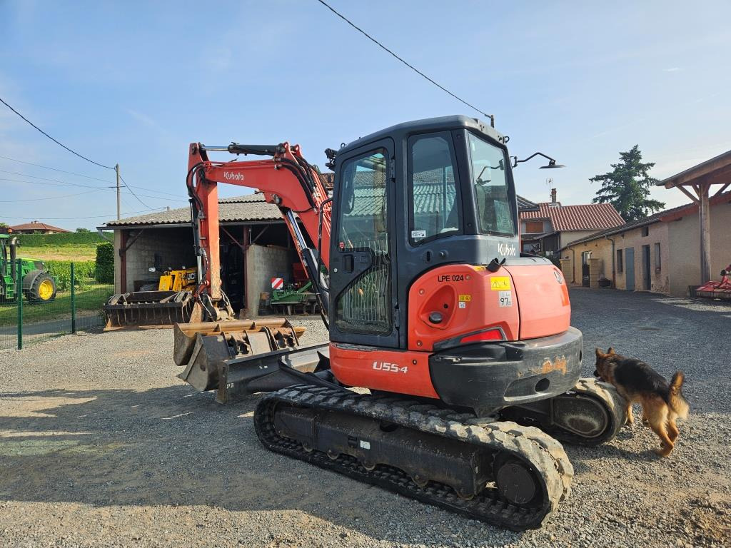 KUBOTA U 55 -4 - מיני מחפר: תמונה 2 KUBOTA U 55 -4 - מיני מחפר: תמונה 2