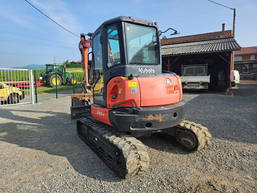 KUBOTA U 55 -4 - מיני מחפר: תמונה 4 KUBOTA U 55 -4 - מיני מחפר: תמונה 4