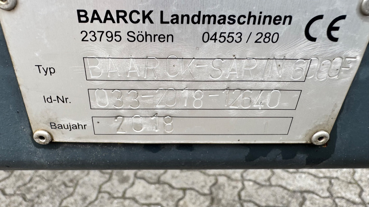 Baarck SARIN 6000 F - קלטרת: תמונה 2 Baarck SARIN 6000 F - קלטרת: תמונה 2