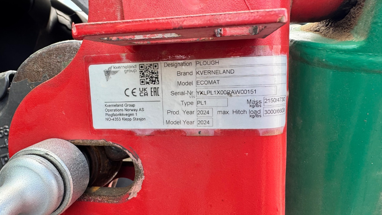 Kverneland ECOMAT 65 PL1 7-Schar Vorführmaschine - מחרשה: תמונה 2 Kverneland ECOMAT 65 PL1 7-Schar Vorführmaschine - מחרשה: תמונה 2
