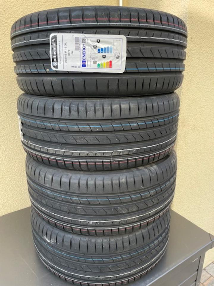 Sommer-Reifen 235/45R18 98Y XL FR Continental PremiumContact 7 - גלגלים וצמיגים: תמונה 1 Sommer-Reifen 235/45R18 98Y XL FR Continental PremiumContact 7 - גלגלים וצמיגים: תמונה 1