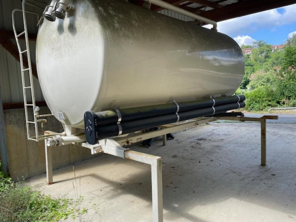 Wechselbrücke mit Silobehälter für den Mehltransport - מכולת מכל: תמונה 3 Wechselbrücke mit Silobehälter für den Mehltransport - מכולת מכל: תמונה 3