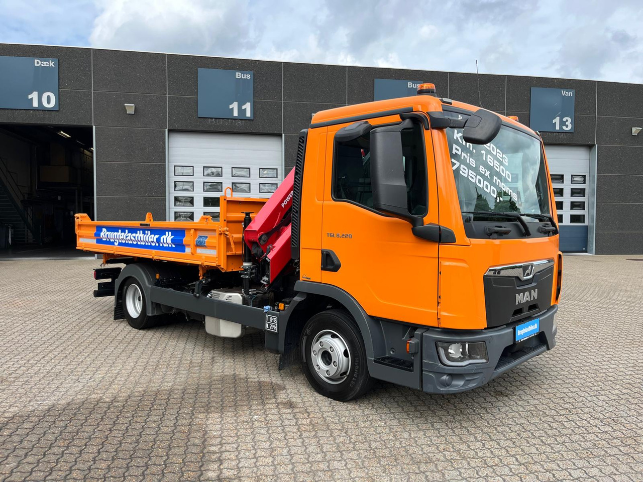 MAN TGL 8.220 - מזהיר, משאית מנוף: תמונה 3 MAN TGL 8.220 - מזהיר, משאית מנוף: תמונה 3