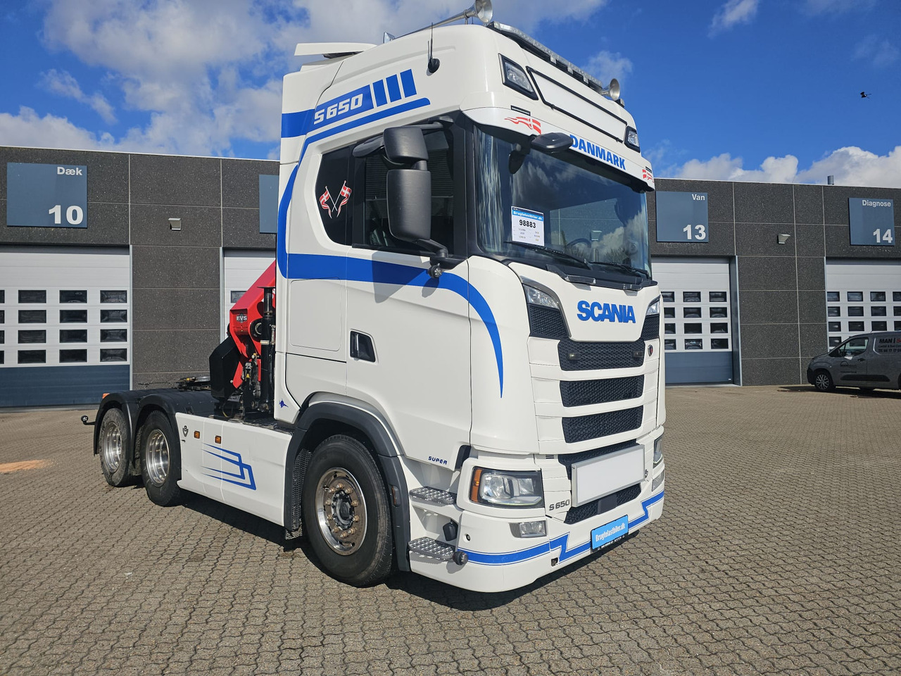 Scania S650 6x2 32 T-mtr. kran - יחידת טרקטור: תמונה 1 Scania S650 6x2 32 T-mtr. kran - יחידת טרקטור: תמונה 1