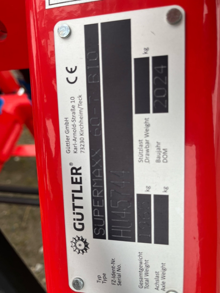 Güttler SuperMaxx 60-7 BIO - קלטרת: תמונה 4 Güttler SuperMaxx 60-7 BIO - קלטרת: תמונה 4