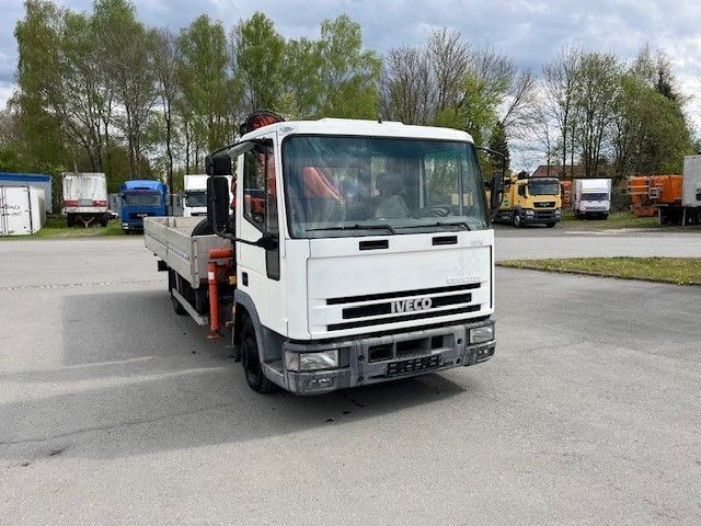 Iveco ML 75 E Pritsche mit Atlas Ladekran 60.1 - משאית צד נופל/ שטוחה, משאית מנוף: תמונה 5 Iveco ML 75 E Pritsche mit Atlas Ladekran 60.1 - משאית צד נופל/ שטוחה, משאית מנוף: תמונה 5