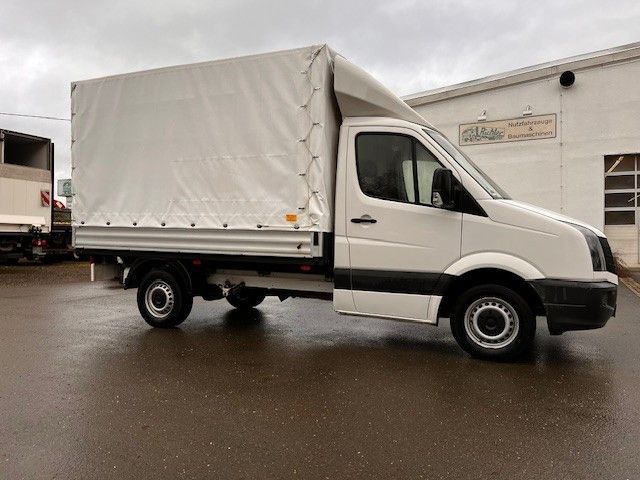 Volkswagen Crafter Pritsche 35 mittel L2 - כלי רכב מסחרי עם וילונות צד: תמונה 1 Volkswagen Crafter Pritsche 35 mittel L2 - כלי רכב מסחרי עם וילונות צד: תמונה 1