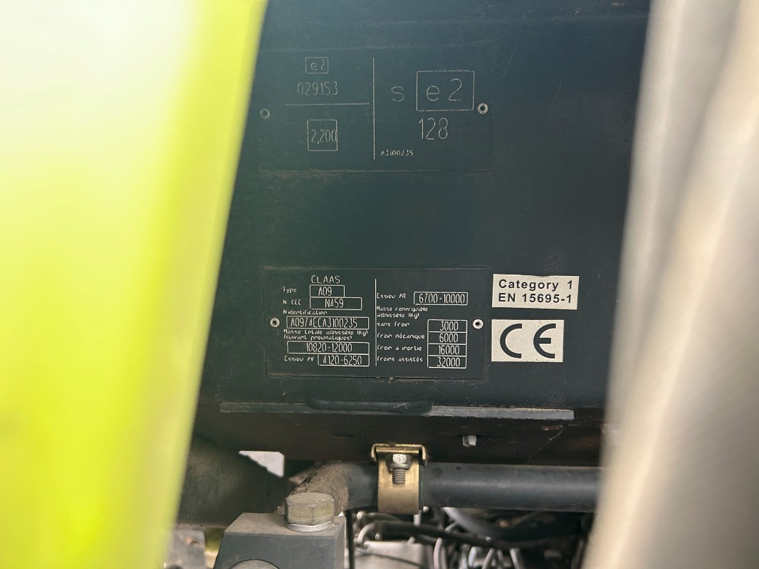 CLAAS Axion 810 - טרקטור חקלאי: תמונה 2 CLAAS Axion 810 - טרקטור חקלאי: תמונה 2