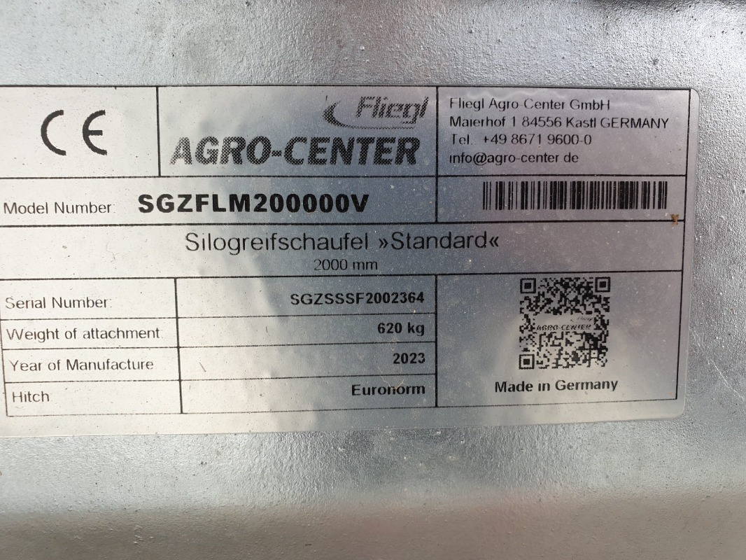 Fliegl SILOGREIFSCHAUFEL - מעמיס קדמי לטרקטור: תמונה 5 Fliegl SILOGREIFSCHAUFEL - מעמיס קדמי לטרקטור: תמונה 5