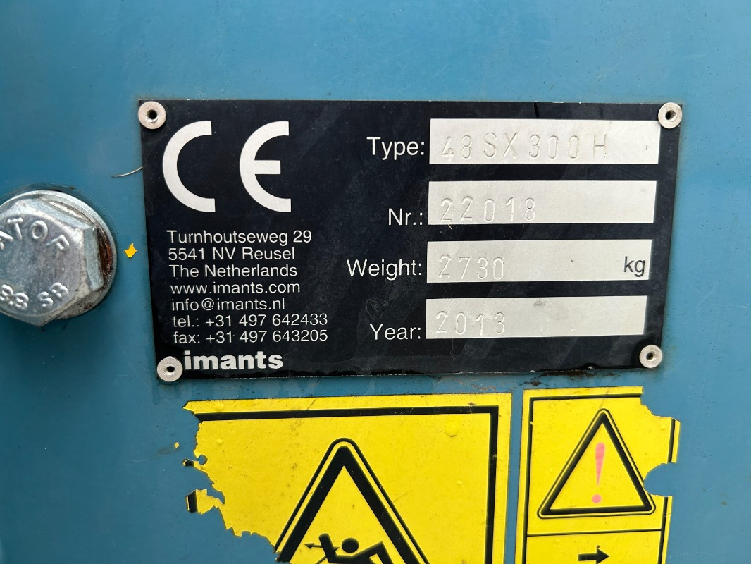 Imants 48SX300H - ציוד עיבוד קרקע: תמונה 4 Imants 48SX300H - ציוד עיבוד קרקע: תמונה 4