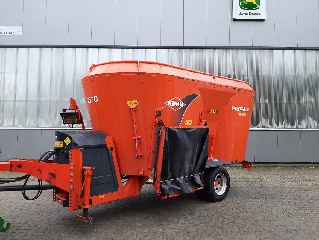 Kuhn PROFILE 1670 SELECT - עגלת מערבל מספוא: תמונה 1 Kuhn PROFILE 1670 SELECT - עגלת מערבל מספוא: תמונה 1