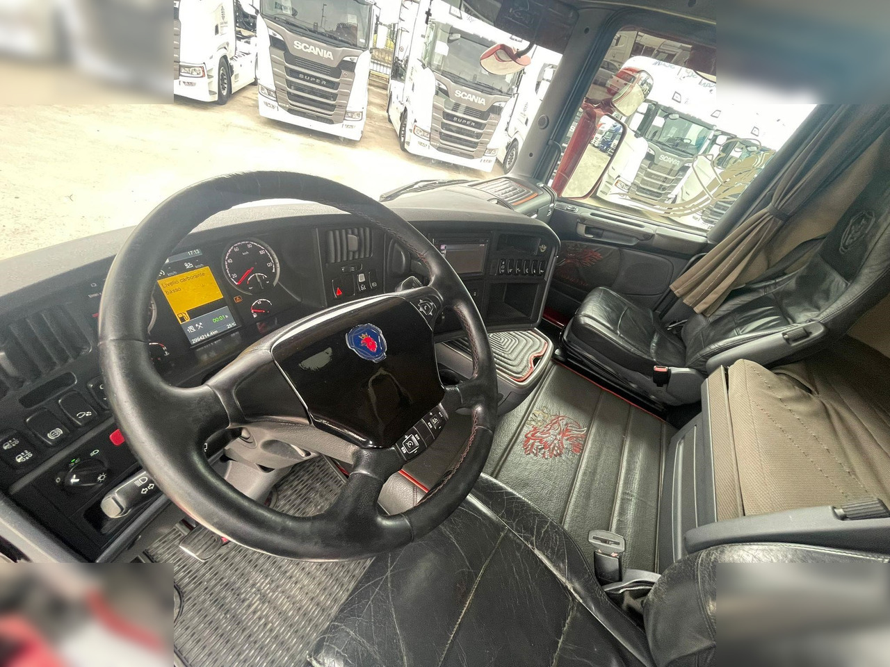 מוביל מכולות/ משאית החלפת גוף SCANIA R560: תמונה 6