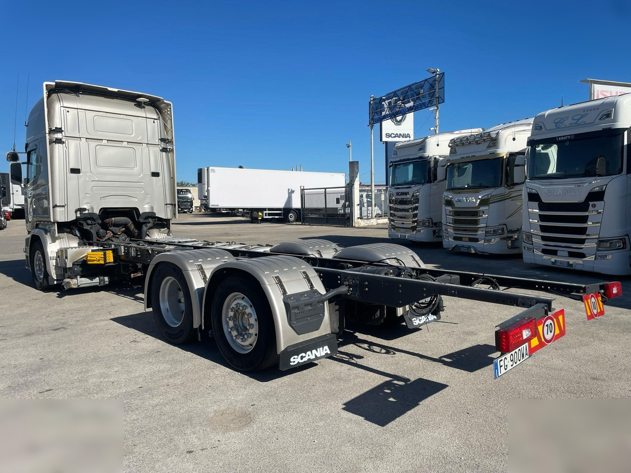 SCANIA R580 - משאית עם שלדת תא: תמונה 3 SCANIA R580 - משאית עם שלדת תא: תמונה 3