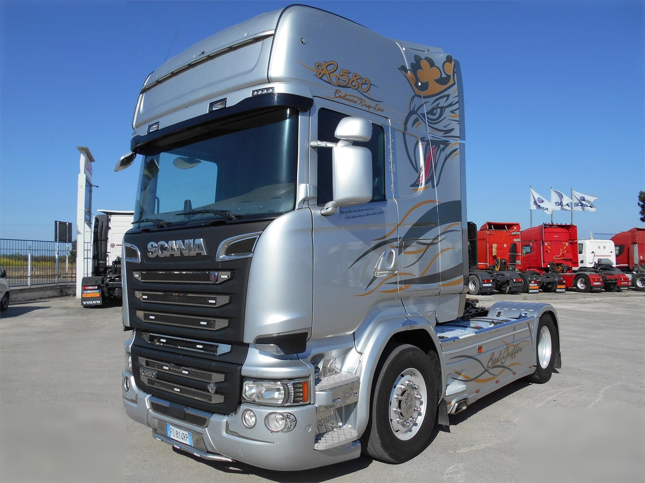 SCANIA R580 - יחידת טרקטור: תמונה 1 SCANIA R580 - יחידת טרקטור: תמונה 1