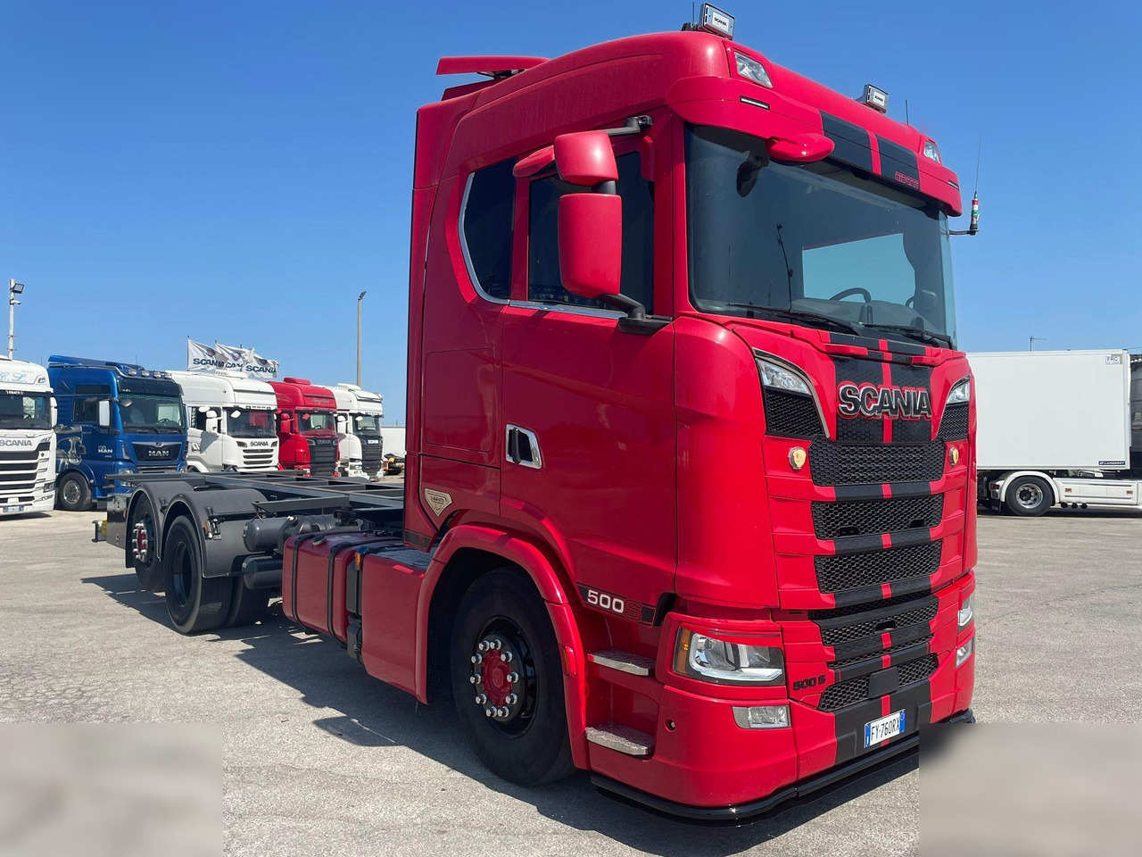 SCANIA S500 - מוביל מכולות/ משאית החלפת גוף: תמונה 1 SCANIA S500 - מוביל מכולות/ משאית החלפת גוף: תמונה 1