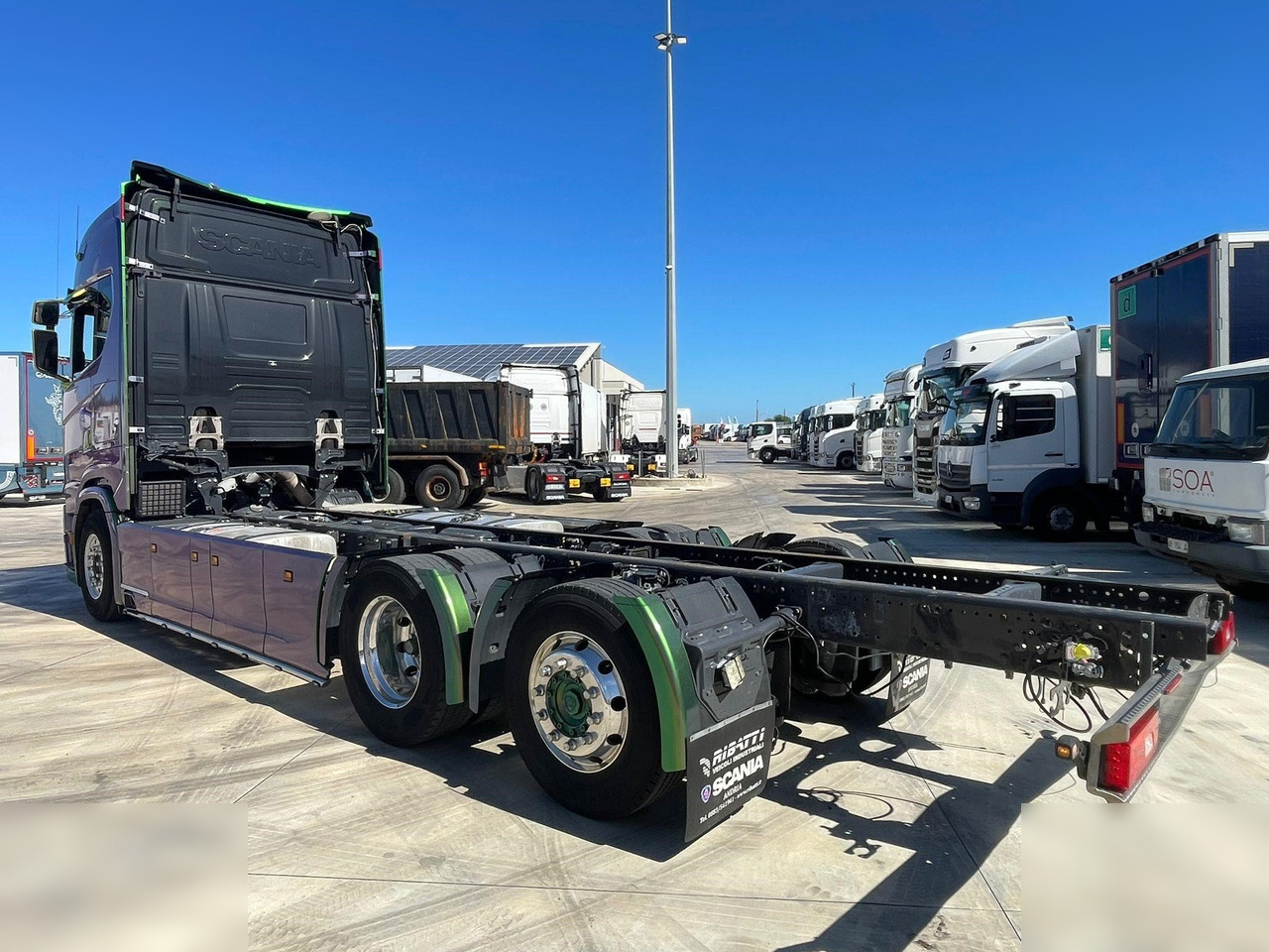 SCANIA S520 - משאית עם שלדת תא: תמונה 3 SCANIA S520 - משאית עם שלדת תא: תמונה 3