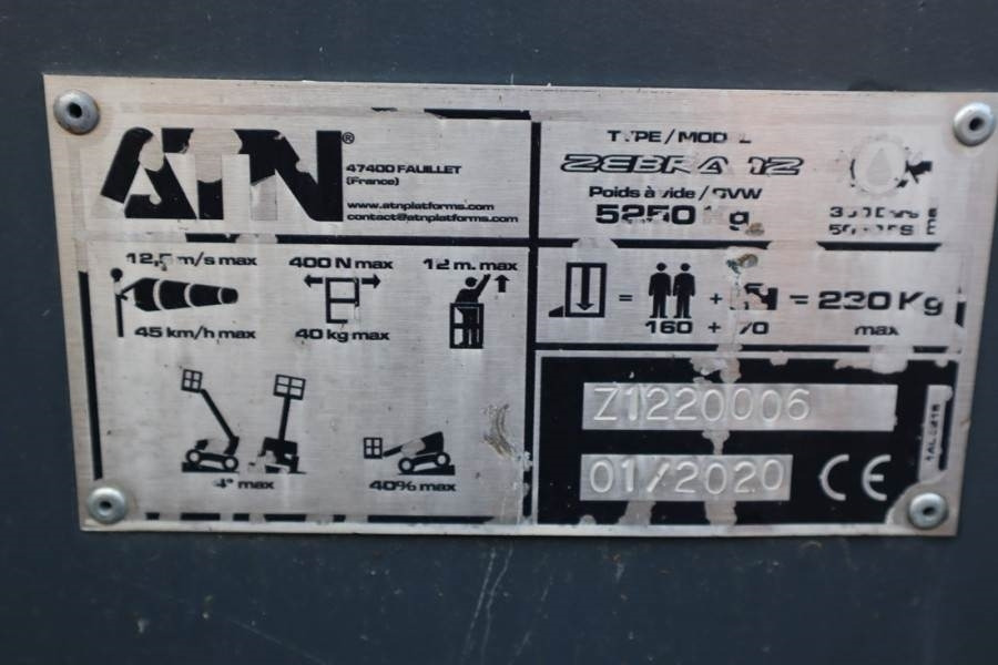 זרוע מרפקי ATN Zebra 12 VALID INSPECTION, *GUARANTEE! Diesel, 4x4: תמונה 6