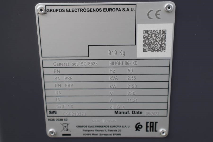 Atlas Copco Hilight B6+ KD Valid inspection, *Guarantee! Max B - מגדל תאורה: תמונה 5 Atlas Copco Hilight B6+ KD Valid inspection, *Guarantee! Max B - מגדל תאורה: תמונה 5