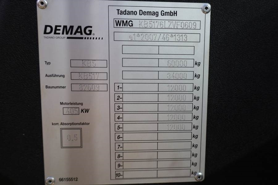 הַחכָּרָה Demag AC220-5 Dutch Registration, 10x6x10, 220t Ca  Demag AC220-5 Dutch Registration, 10x6x10, 220t Ca: תמונה 6