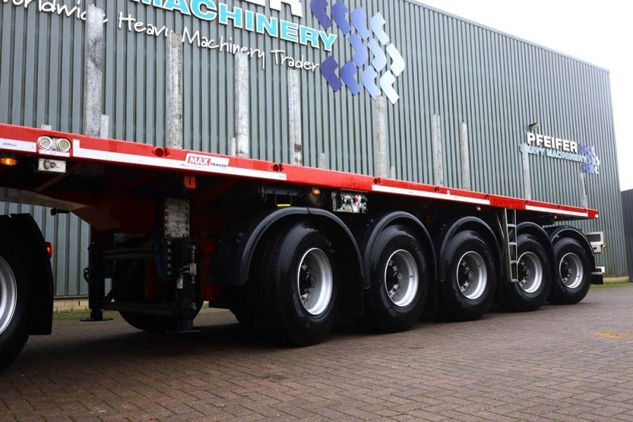 Faymonville MAX410 The MAX410 with hydro-mechanical" steering - סמיטריילר צד נופל/ שטוח: תמונה 2 Faymonville MAX410 The MAX410 with hydro-mechanical" steering - סמיטריילר צד נופל/ שטוח: תמונה 2