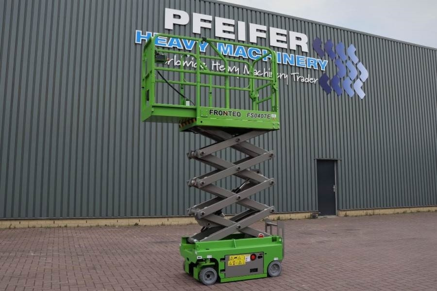 מעלית מספריים Fronteq FS0407E New, CE Declaration, 6m Working He: תמונה 9
