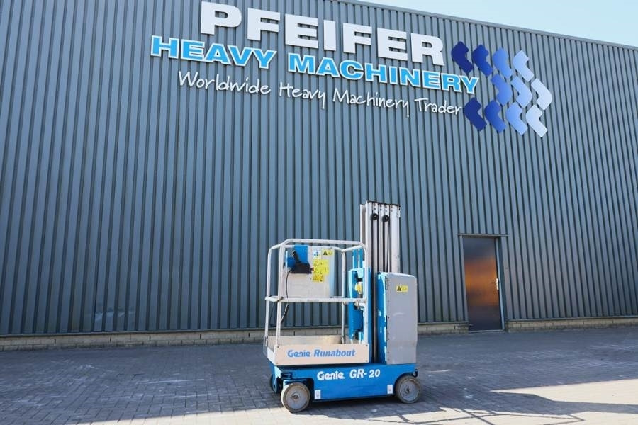 Genie GR20 Electric, 8m Working Height, Non Marking Tyre - זרוע מרפקי: תמונה 1 Genie GR20 Electric, 8m Working Height, Non Marking Tyre - זרוע מרפקי: תמונה 1