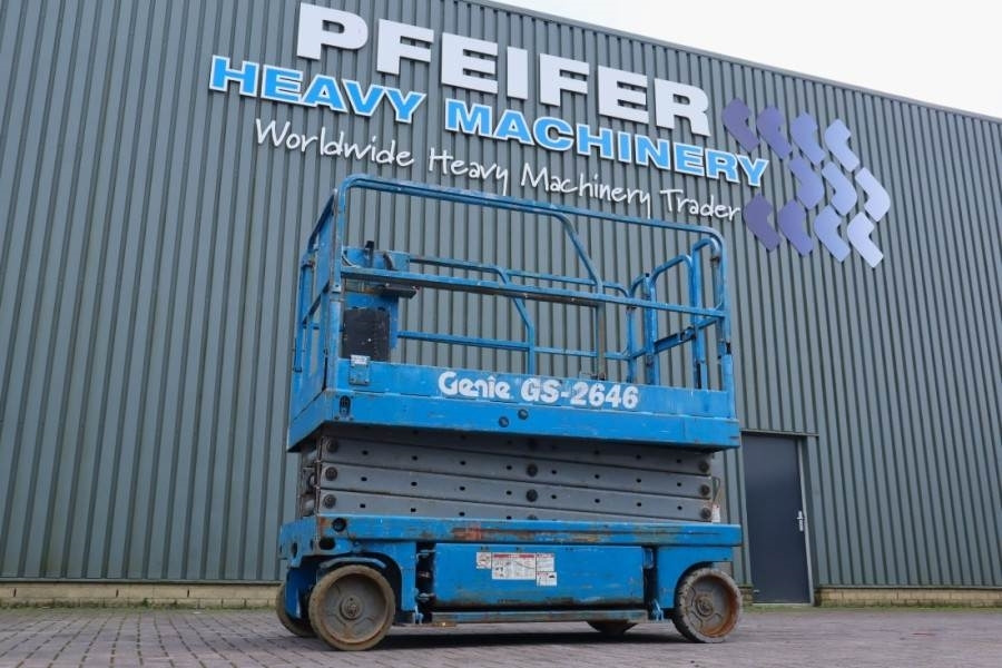 Genie GS2646 Electric, Working Height 9.80m, Capacity 45 - מעלית מספריים: תמונה 1 Genie GS2646 Electric, Working Height 9.80m, Capacity 45 - מעלית מספריים: תמונה 1