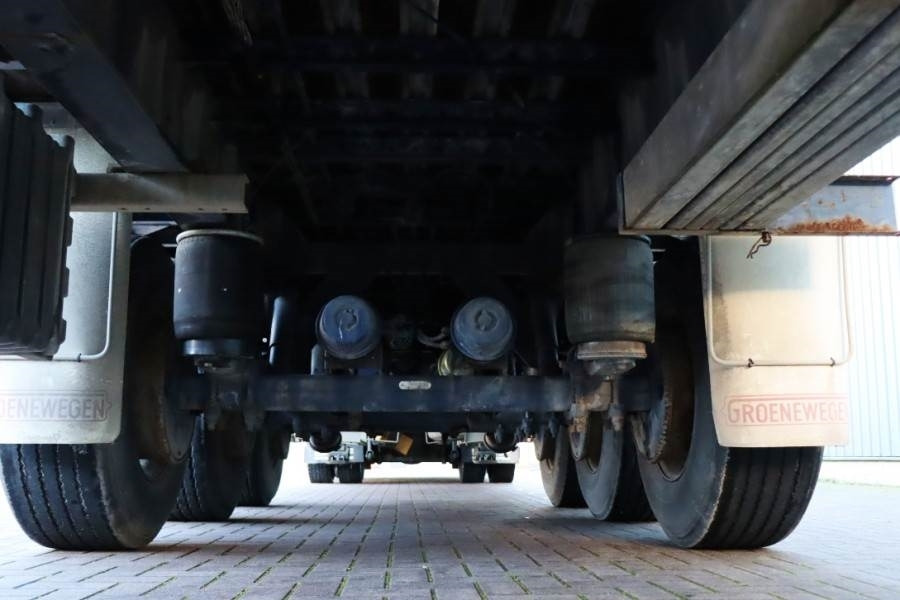 סמיטריילר צד נופל/ שטוח Groenewegen DRO-12-27 3 Axle Trailer, 32t Capacity, BPW Axles: תמונה 7