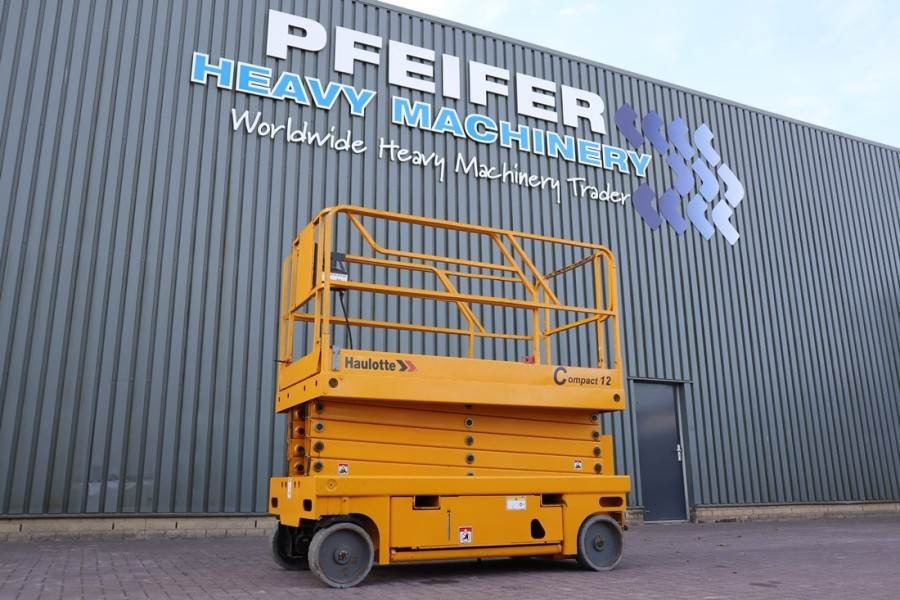 Haulotte Compact 12 Electric, 12m Working Height, 300kg Cap - מעלית מספריים: תמונה 1 Haulotte Compact 12 Electric, 12m Working Height, 300kg Cap - מעלית מספריים: תמונה 1