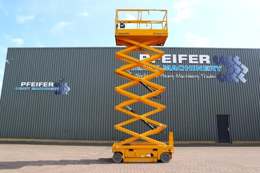 Haulotte Compact 14 Electric, 14m Working Height, 350kg Cap - מעלית מספריים: תמונה 3 Haulotte Compact 14 Electric, 14m Working Height, 350kg Cap - מעלית מספריים: תמונה 3