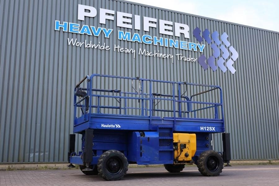 Haulotte H12SX Diesel, 4x4 Drive, 12m Working Height, 700kg - מעלית מספריים: תמונה 1 Haulotte H12SX Diesel, 4x4 Drive, 12m Working Height, 700kg - מעלית מספריים: תמונה 1