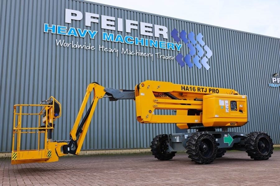 Haulotte HA16RTJ PRO Diesel, 4x4x4 Drive, 16 m Working Heig - זרוע מרפקי: תמונה 1 Haulotte HA16RTJ PRO Diesel, 4x4x4 Drive, 16 m Working Heig - זרוע מרפקי: תמונה 1