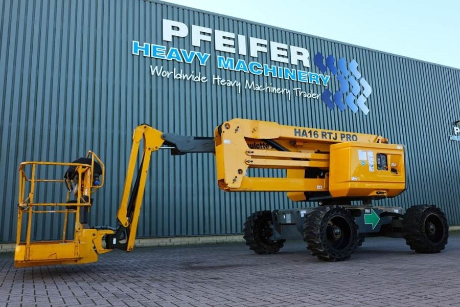 Haulotte HA16RTJ Pro Diesel, 4x4x4 Drive, 16 m Working Heig - זרוע מרפקי: תמונה 1 Haulotte HA16RTJ Pro Diesel, 4x4x4 Drive, 16 m Working Heig - זרוע מרפקי: תמונה 1