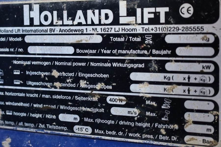 Holland Lift Combistar B-195DXL25-4WD Diesel, 4x4 Drive, 21.5m - מעלית מספריים: תמונה 3 Holland Lift Combistar B-195DXL25-4WD Diesel, 4x4 Drive, 21.5m - מעלית מספריים: תמונה 3