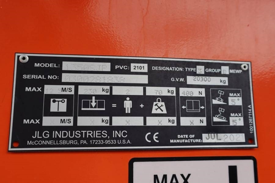 JLG 1350SJP Valid Inspection, Diesel, 4x4 Drive And 4- - מוט טלסקופי: תמונה 5 JLG 1350SJP Valid Inspection, Diesel, 4x4 Drive And 4- - מוט טלסקופי: תמונה 5
