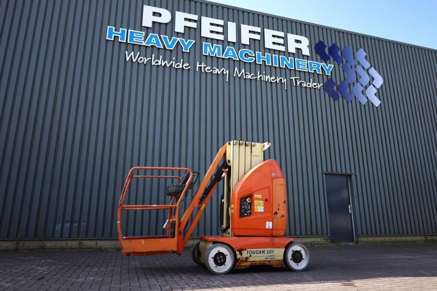 JLG Toucan 10E Electric, 10.1 m Working Height, 200kg - זרוע מרפקי: תמונה 1 JLG Toucan 10E Electric, 10.1 m Working Height, 200kg - זרוע מרפקי: תמונה 1