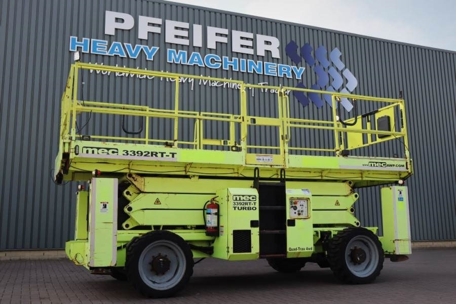 MEC 3392RT-T Diesel, 4x4 Drive, 12m Working Height, 12 - מעלית מספריים: תמונה 1 MEC 3392RT-T Diesel, 4x4 Drive, 12m Working Height, 12 - מעלית מספריים: תמונה 1