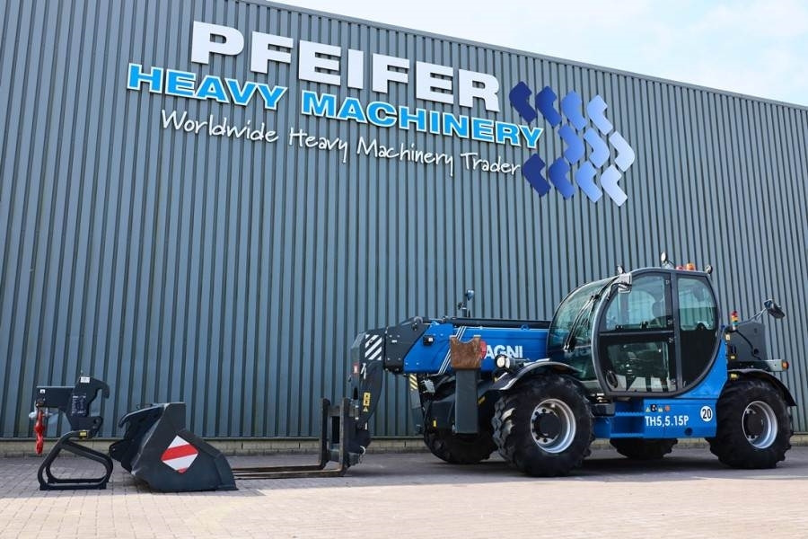 Magni TH5,5.15-D7/D Diesel, 4x4x4 Drive, 5.5t Capacity, - מפעיל טלסקופי: תמונה 1 Magni TH5,5.15-D7/D Diesel, 4x4x4 Drive, 5.5t Capacity, - מפעיל טלסקופי: תמונה 1
