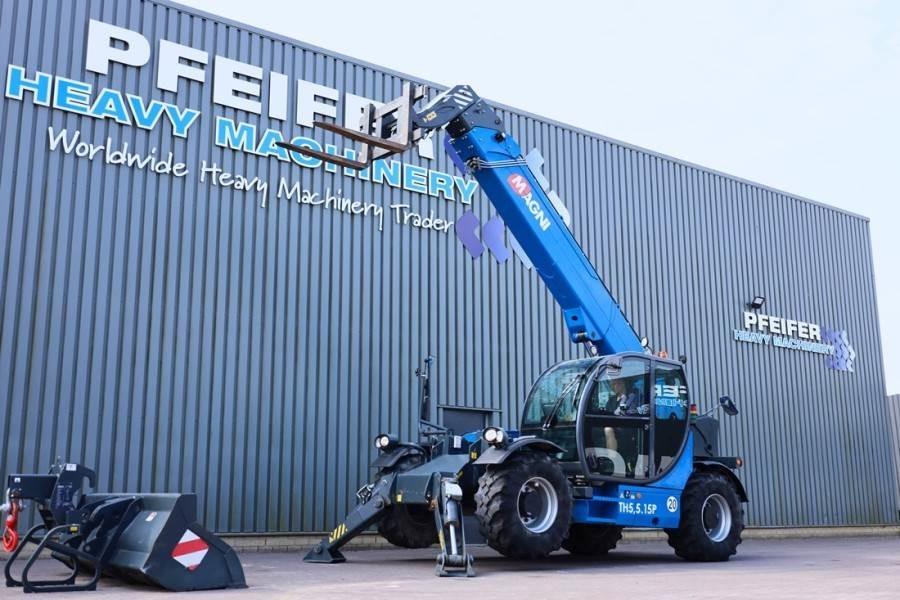 Magni TH5,5.15-D7/D Diesel, 4x4x4 Drive, 5.5t Capacity, - מפעיל טלסקופי: תמונה 2 Magni TH5,5.15-D7/D Diesel, 4x4x4 Drive, 5.5t Capacity, - מפעיל טלסקופי: תמונה 2