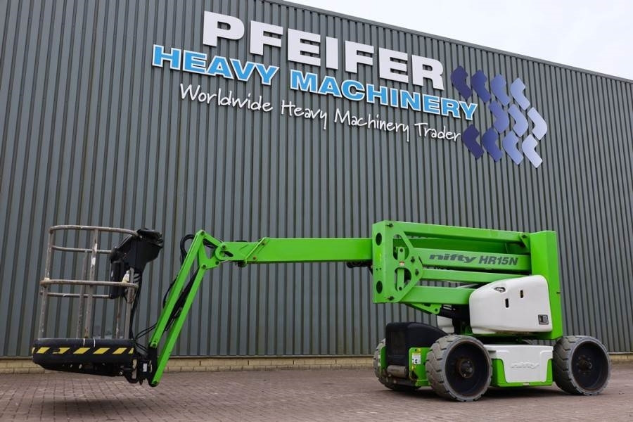 Niftylift HR15N Hybrid MK3 Hybrid, 4x2 Drive, 15.5m Working - זרוע מרפקי: תמונה 1 Niftylift HR15N Hybrid MK3 Hybrid, 4x2 Drive, 15.5m Working - זרוע מרפקי: תמונה 1