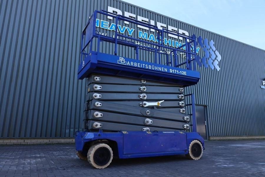 PB LIFT S171-12E Electric, 17.3m Working Height, 400k - מעלית מספריים: תמונה 1 PB LIFT S171-12E Electric, 17.3m Working Height, 400k - מעלית מספריים: תמונה 1