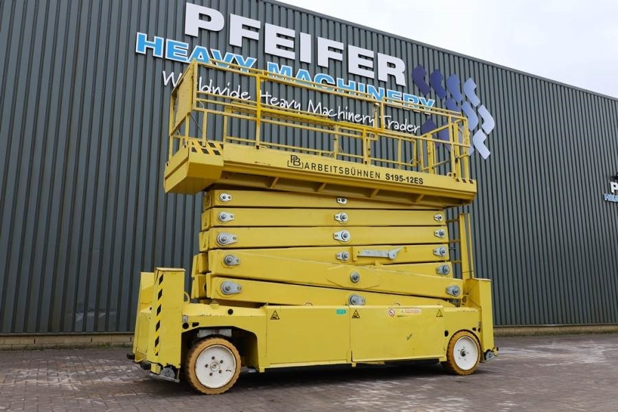 PB LIFT S195-12ES Electric, 19.6m Working Height, 700 - מעלית מספריים: תמונה 1 PB LIFT S195-12ES Electric, 19.6m Working Height, 700 - מעלית מספריים: תמונה 1