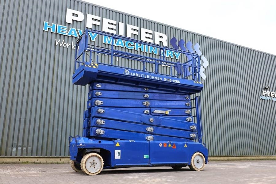 PB LIFT S225-12E Electric, 22.5m Working Height, 450k - מעלית מספריים: תמונה 1 PB LIFT S225-12E Electric, 22.5m Working Height, 450k - מעלית מספריים: תמונה 1