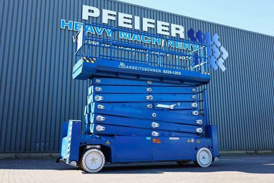 PB LIFT S225-12ES Electric, 22.5m Working Height, 450 - מעלית מספריים: תמונה 1 PB LIFT S225-12ES Electric, 22.5m Working Height, 450 - מעלית מספריים: תמונה 1