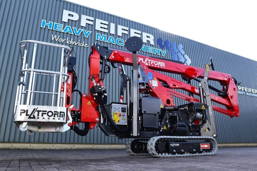 PLATFORM BAS Spider 15.75 PRO CE Declaration, Vali - זרוע מרפקי, במת הרמה ספיידר: תמונה 1 PLATFORM BAS Spider 15.75 PRO CE Declaration, Vali - זרוע מרפקי, במת הרמה ספיידר: תמונה 1