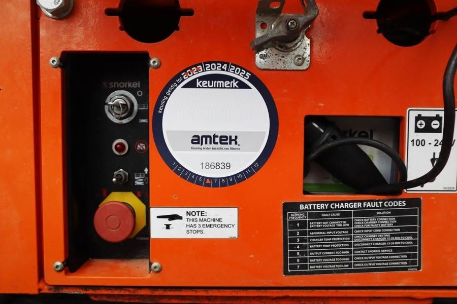 מעלית מספריים Snorkel S3219E Valid Inspection, *Guarantee! ,Electric, 8m: תמונה 10
