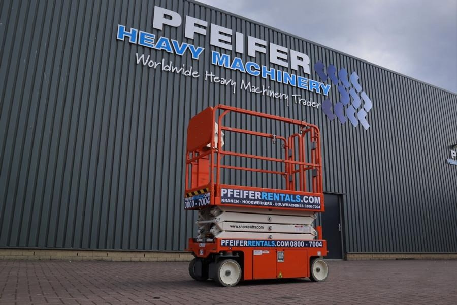 Snorkel S3219E Valid Inspection, *Guarantee! ,Electric, 8m - מעלית מספריים: תמונה 1 Snorkel S3219E Valid Inspection, *Guarantee! ,Electric, 8m - מעלית מספריים: תמונה 1